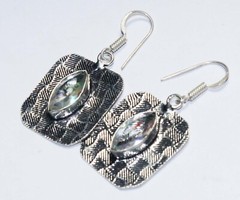 Mystic Topaz Marquise Shape Gemstone Handmade Earring Jewelry Earring Size 1.5