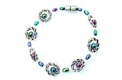 Rainbow Magnetic Hematite Anklet Necklace Bracelet All Ages LOVE THIS