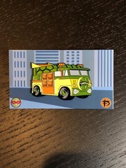 NINJA TURTLE VAN Soft Enamel PIN TMNT Hat Backpack Jacket Lapel Pin Turtles