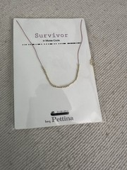 Necklace Survivor In Morse Code By beq Pettina