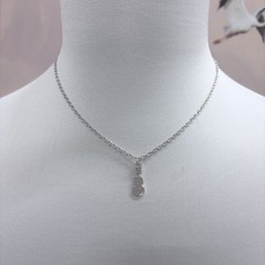 Silver Tiny Violin Pendant Adjustable Necklace | 16″ + 2″ Extender