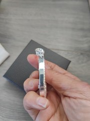 Bisel de Plata 9.25 de Aguila Mexicana Bisel Real Silver 925.