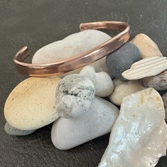 100% Pure Copper Handmade 1/8” Anklet Cuff Men’s Women’s Unisex