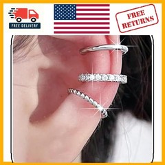 Versatile Non-Piercing Ear Cuffs – Stunning Gold/Silver Cuffs for All Occasions
