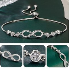 Happy Graduation Bracelet Infinity Class of 2026 Graduate Jewelry Gift for Her