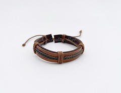 New Unisex Adult Leather Wrist Bracelets ($9.99 for Set of 5)