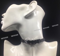 Bondage Necklace Collar Neck Cuff Choker Sexy Fetish Club Masquerade BDSM 5***