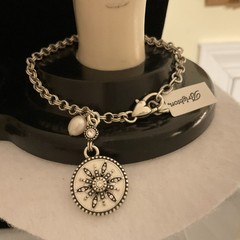 STRIKING NWT BRIGHTON NEVE SNOWFLAKE NECKLACE BRACELET EARRINGS SET RP:$214