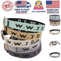 WWJD Colorful Woven Bracelets – 5 Adjustable Christian Wristbands for All Ages