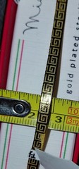 Mia Fiore .925 Italian 14k Over Sterling Silver Greek Key 7.5″ Bracelet NIB