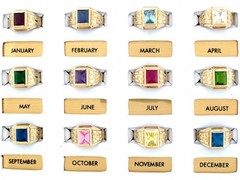 10k Solid Gold Simulated Amethyst February Birthstone Nugget Ring