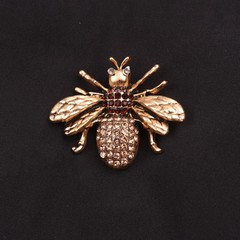Women Men Unisex Bee Lover Brooch Fashion Bees Animals Pins Badge Jewelry