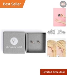 Hypoallergenic Earring Locks: Universal Fit for All Earring Types | Gift-Ready
