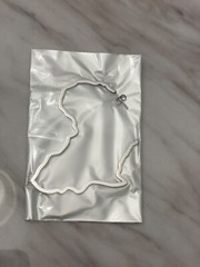 AFRIQ Hoop – Silver African Map Shape Earrings