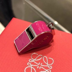 LOEWE WHISTLE CHARM FUCHSIA 1piece Genuine product New RARE