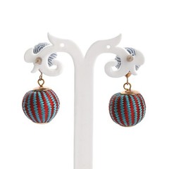 Handmade Ball Shape Multicolor Drop Dangle Fashion Earring