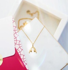 NEW Women’s Empowerment Gold Clitoris Necklace by Womanizer
