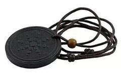 1PC Pendant Necklaces Energy Volcanic Stone Gift Black Fashion Unisex