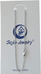 Unisex 2MM Stainless Steel Necklace – Perfect for Pendants, 16-30 Inch Choices