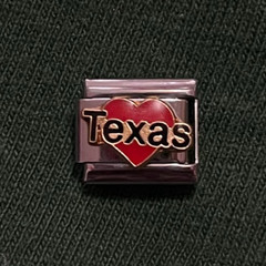 You Pick – Y2K Italian Charm Link USA States World Flags Country Travel Retro