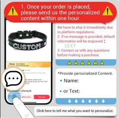 Custom Letters Necklaces 30mm Width Women Collar Choker Necklaces PU Leather G5