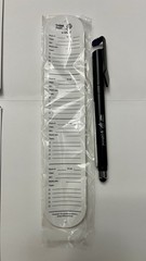 NEW UNIQUE medical reference pull out banner PEN and Reusable slap on wrist band