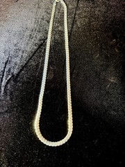 925 Sterling Silver Stamped 24in 6MM Miami Cuban Link Chain Necklace