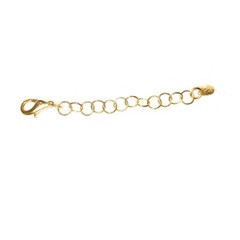 MICHAEL MICHAUD 2″ EXTENDER WITH LOBSTER CLAW GOLD PLATEPLATED PLATED EX03 GP