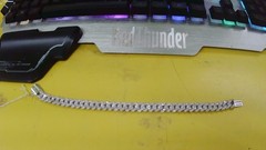 Gold Bracelet 10K White Gold 26.2g 9″ (EZP049531)