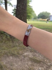 Handmade Miyuki Seed Beads Bracelet | Delicate Minimalist Jewelry | Adjustable