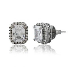 White Topaz Ethnic Handmade Gemstone Black Oxidised Jewelry Set Gift For Sis