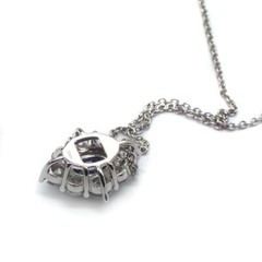 Sapphire Princess – Blue Zircon, Rhodium & Gold Plated Silver Pendant / Necklace