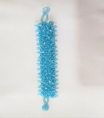 Handmade Crystal Sparkle Adjustable stretch Cuff Bracelet Clear/Gold Amber Aqua