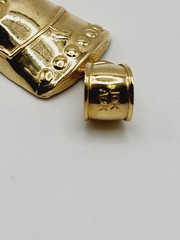 10KT Yellow Gold Nefertiti Queen of Egypt Face Pendant/Charm
