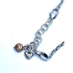 Brighton Pablo’s Passion Choker Necklace Reversible Two Tone Heart Pendant 31.9g