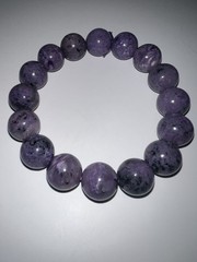 Beaded Charoite Bracelet