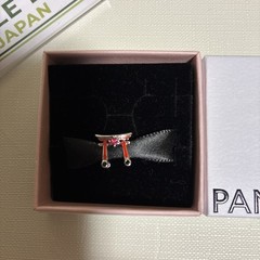 Pandora Japan Torii Gate Charm Women’s Sterling Silver 925 With Box New