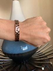Gorgeous Pure Copper Magnetic Bracelet Bangle Arthritis Pain Relief Men Women RX