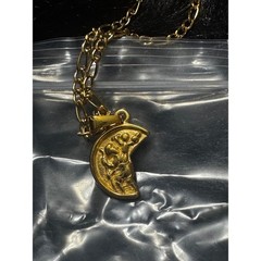 Reign Chains Archangel Michael Pendant 18K Gold Plated Stainless Steel Necklace