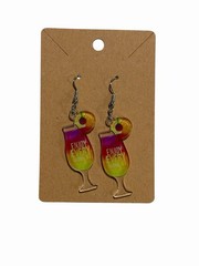 New Novelty Fashion Earrings adult drink