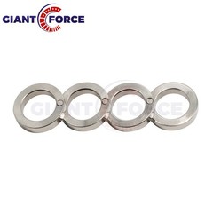 4pcs Stainless Steel Outdoor Rotatable Folding Ring Clasp Ring fit Hiking Men