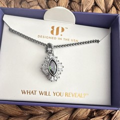BP Mirrored Beauty Lab-Created Alexandrite Pendant Necklace 18″ NK33456