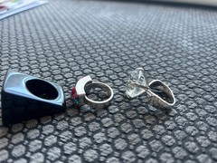 3 RETRO STATEMENT RINGS ONE PILGRIM AND TWO OTHERS