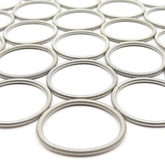 24 PCS 4.5mm Silver Guitar String Bracelet Set, Womens Coil Bracelets, Stackable