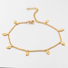 Gold Color Anklet – Neo Gothic Style Anklets Stainless Steel Fashions Jewelry