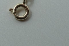 Sterling Silver Gold Tone Initial J Disc Pendant Necklace 925 Pave Stones 18