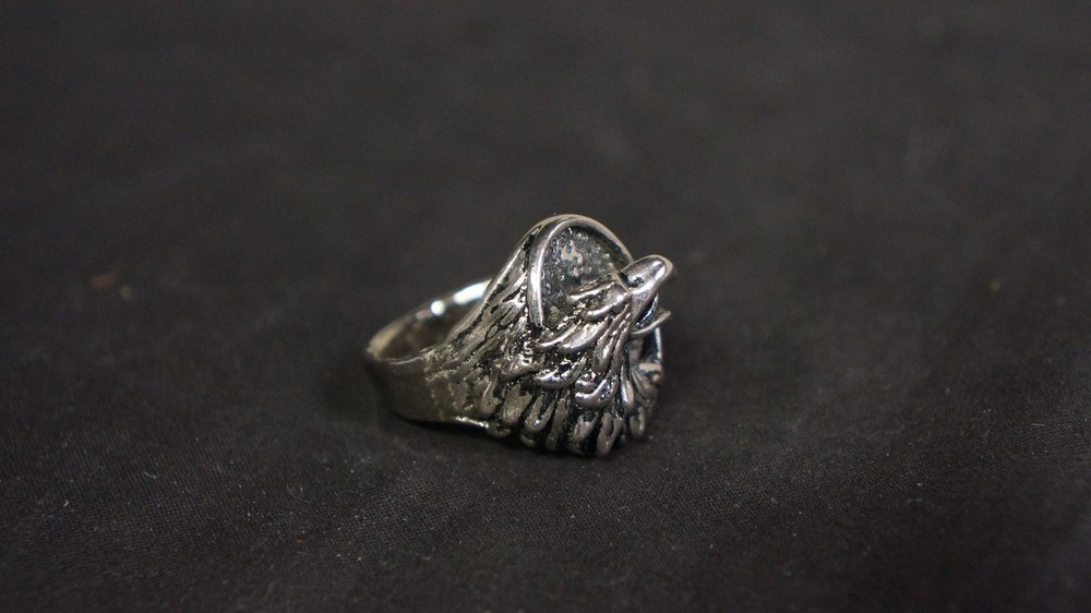 BIKER BASE METAL EAGLE RING #1