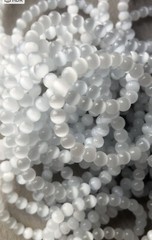 The Buyer Gets 3 new Selenite Stone 8 mm stretch bracelets-USA Vendor
