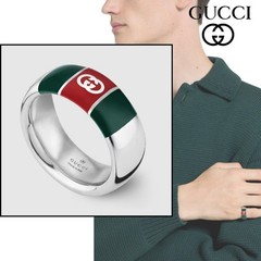 GUCCI Wide ring with Web detail size 9 new