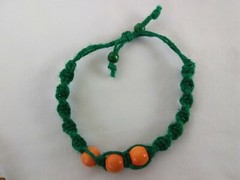 Anklet or Bracelet Braided Hemp Adj Unisex 6-11″ Eco Friendly USA Seller New